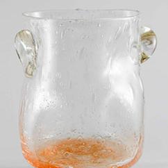 seau à glaçon en verre soufflé