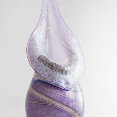 Vase collerette violet